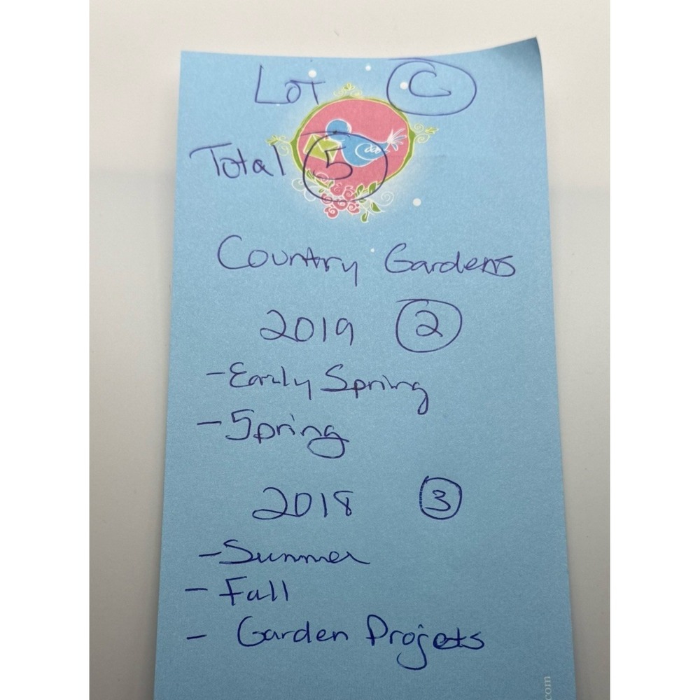 Lot of 5 COUNTRY GARDENS Magazines 2018 & 2019 From Smoke Free Home VGUC - Picture 7 of 7